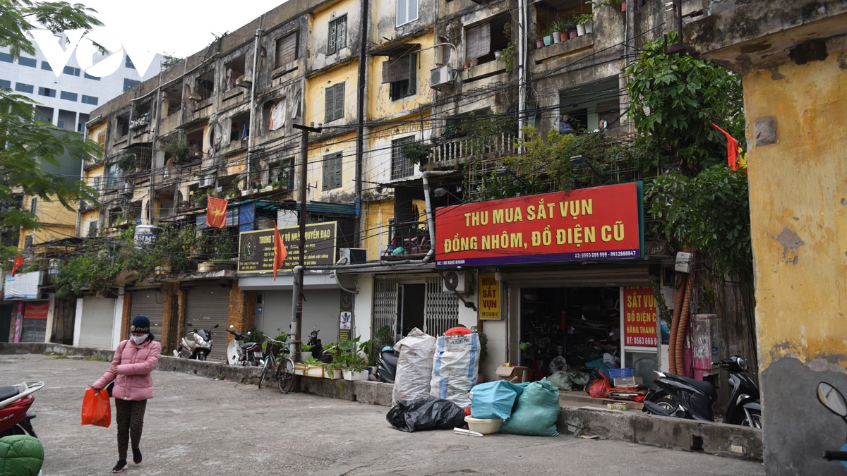 Nhà chung cư nguy hiểm cấp độ D ở Hà Nội sắp được ưu tiên cải tạo